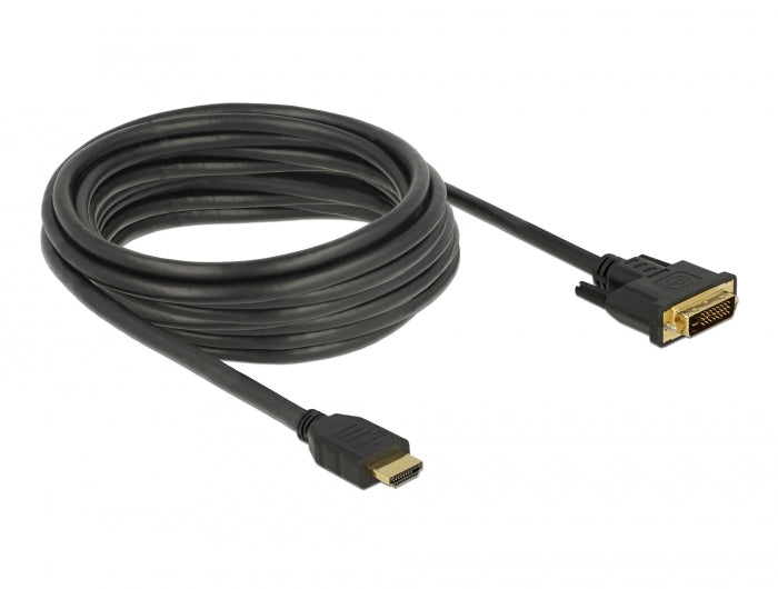 כבל HDMI ל- DVI 24+1 ז/ז - delock.israel