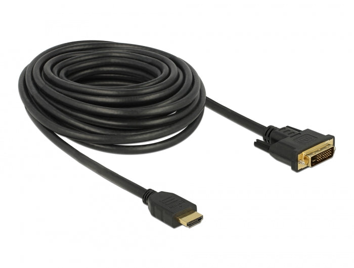 כבל HDMI ל- DVI 24+1 ז/ז - delock.israel