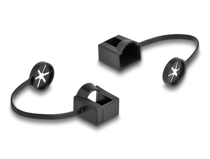 כיסוי נגד אבק עם קליפס הרכבה לתקע רשת RJ45 - delock.israel