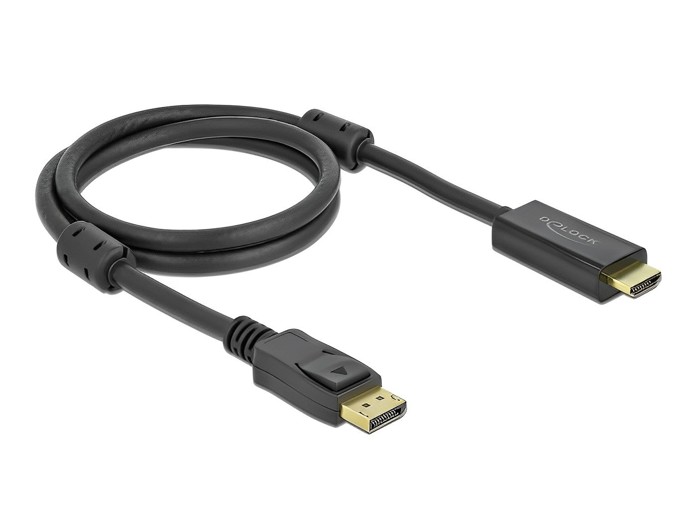 כבל DisplayPort 1.2 4K אקטיבי לחיבור מסך HDMI ז/ז תומך 60 הרץ - delock.israel