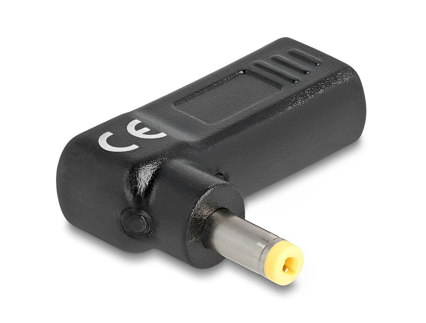 מתאם טעינה למחשב נייד HP שקע USB-C לתקע DC 4.8 x 1.7 בזווית 90° - delock.israel