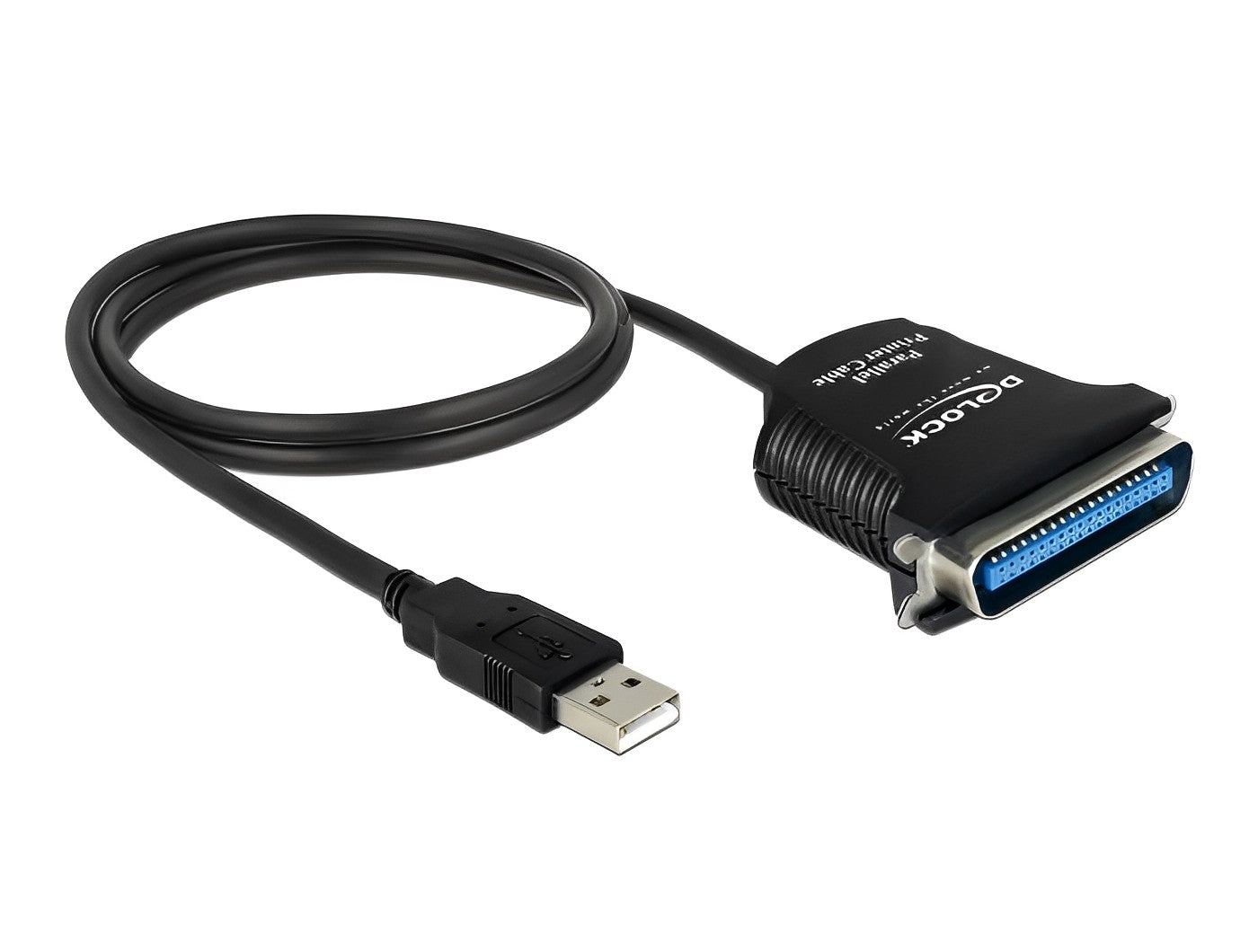 ממיר USB לתקע LPT Centronics C-36 אורך 80 ס"מ - delock.israel