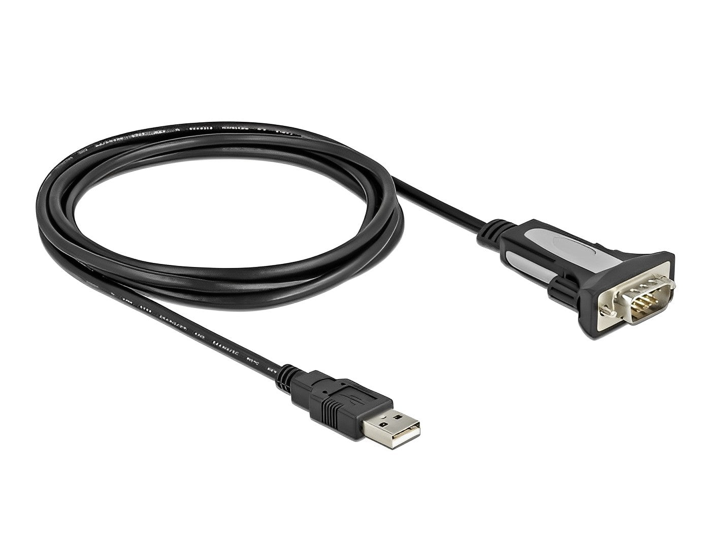 ממיר USB לתקע DB9 Serial RS-232 צ'יפ FTDI אורך 3 מטר - delock.israel