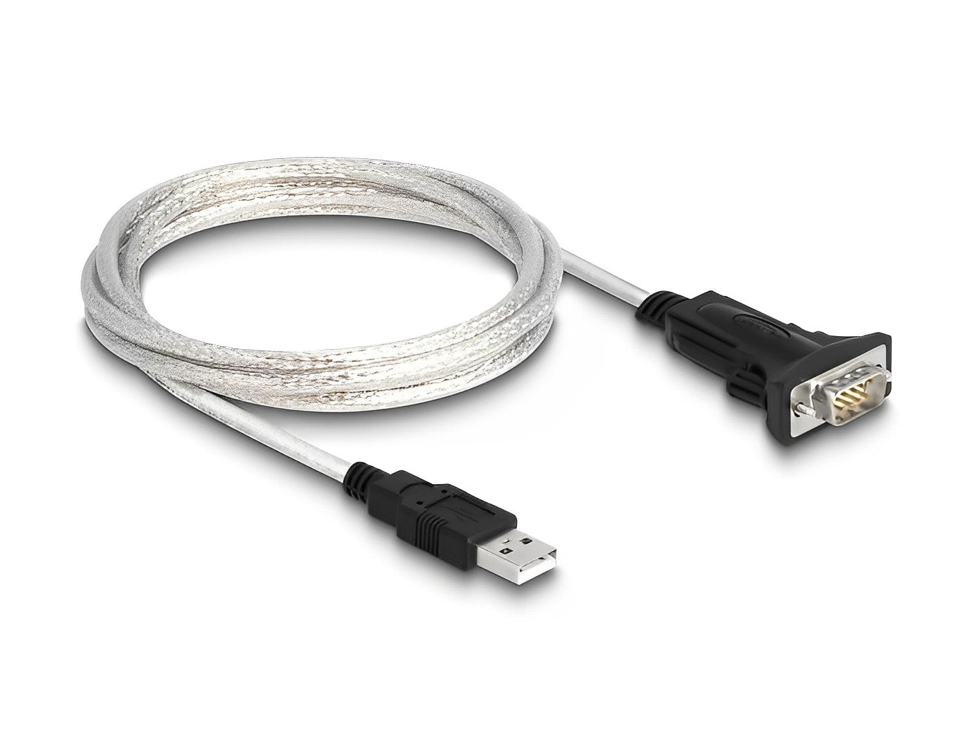Delock Adapter USB 2.0 Type-A to 1 x Serial RS-422/485 male with 6 pin terminal block 5 V - delock.israel
