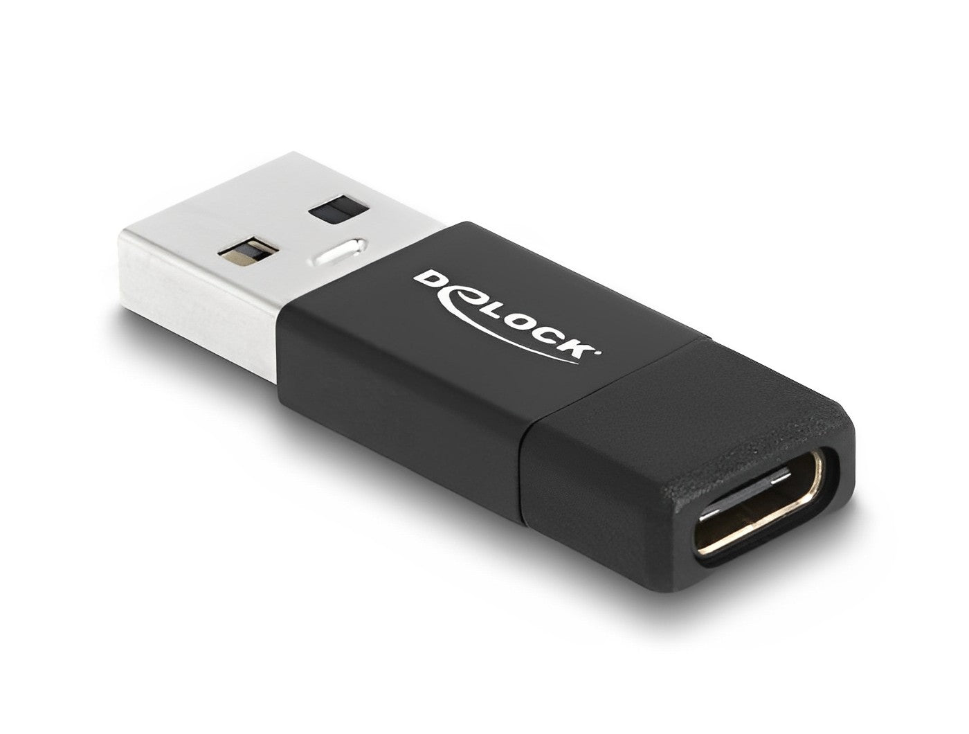 מתאם אקטיבי USB 3.2 Gen 2 תקע USB-A לשקע USB-C צ'יפ VIA - delock.israel