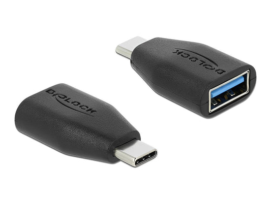 מתאם USB 3.1 Gen 2 תקע USB-C לשקע USB-A - delock.israel