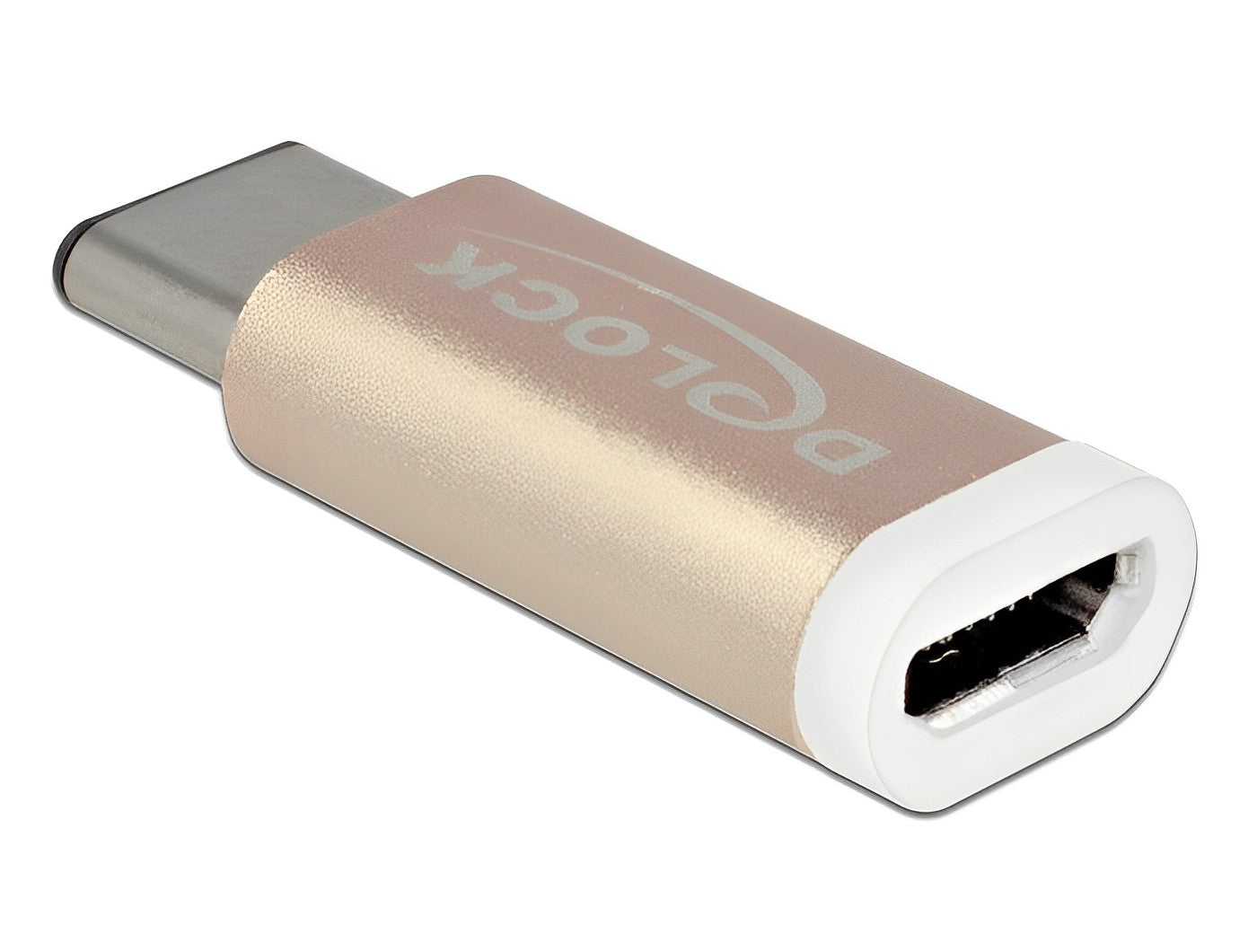 מתאם USB 2.0 תקע USB-C לשקע USB 2.0 Micro-B - delock.israel