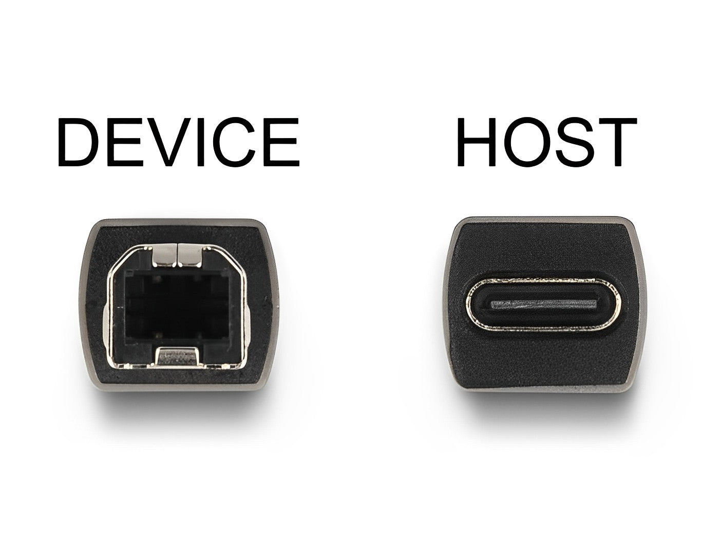 מתאם USB 2.0 תקע USB-B לשקע USB-C - delock.israel