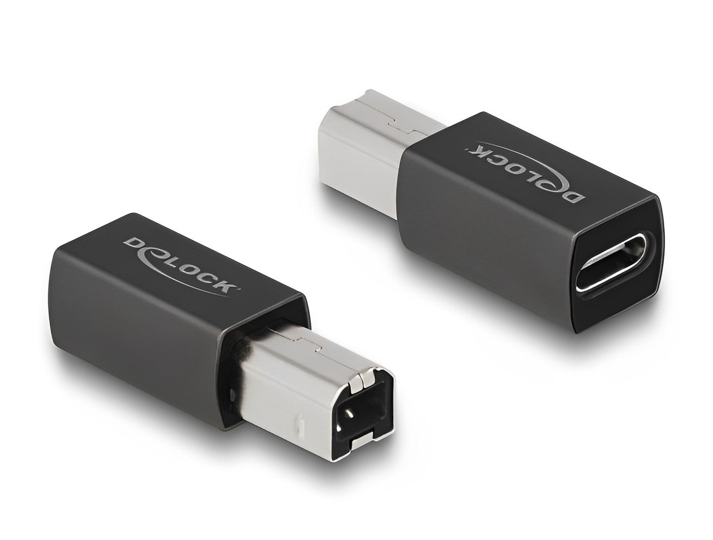 מתאם USB 2.0 תקע USB-B לשקע USB-C - delock.israel