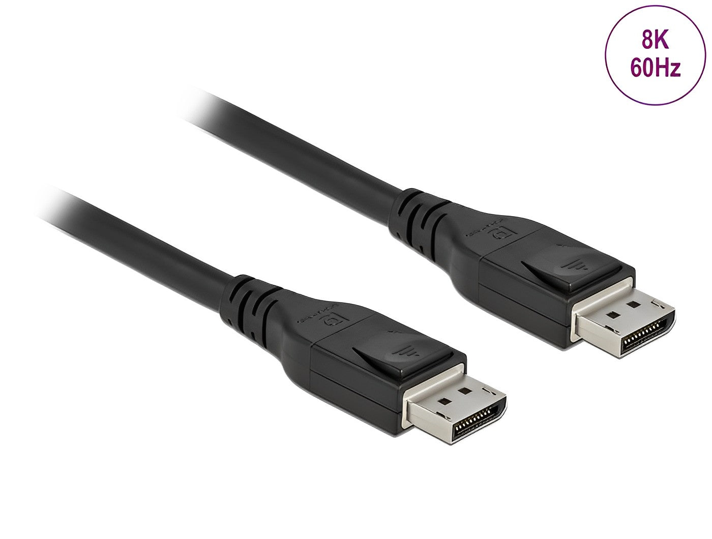 כבל DisplayPort 1.4 8K HDR אקטיבי ז/ז תומך 60 הרץ - delock.israel