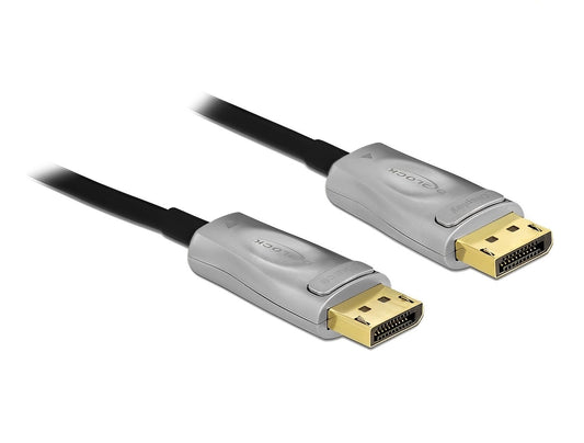 כבל אקטיבי אופטי DisplayPort 1.4 8K 60Hz זכר לזכר תומך HDR