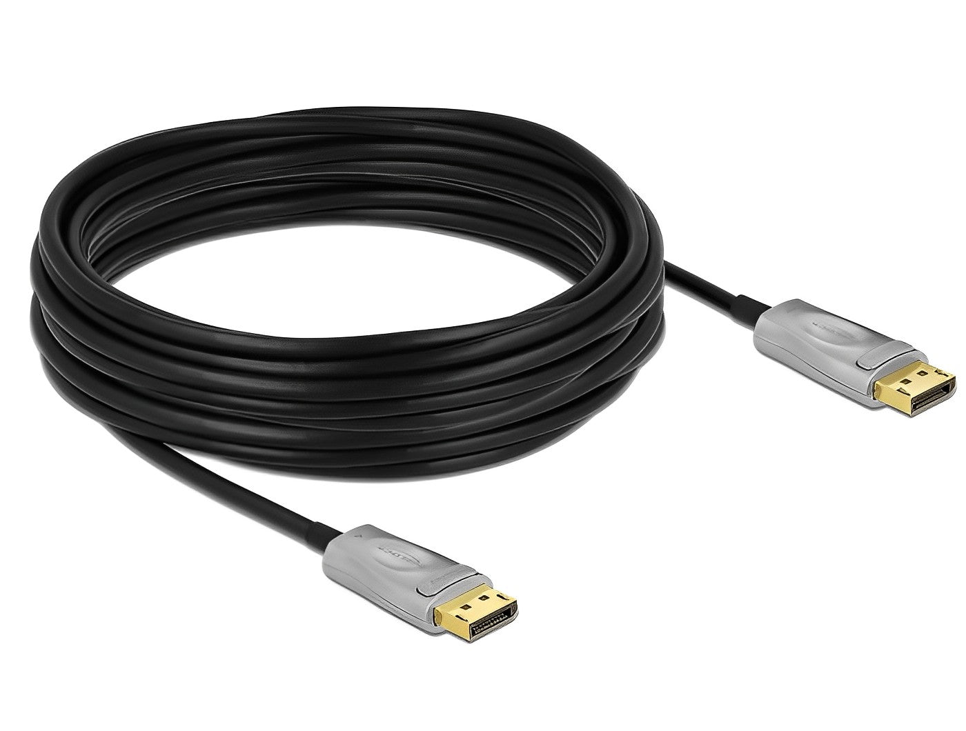 כבל DisplayPort 1.4 8K HDR אקטיבי על סיב אופטי ז/ז תומך 30 הרץ - delock.israel