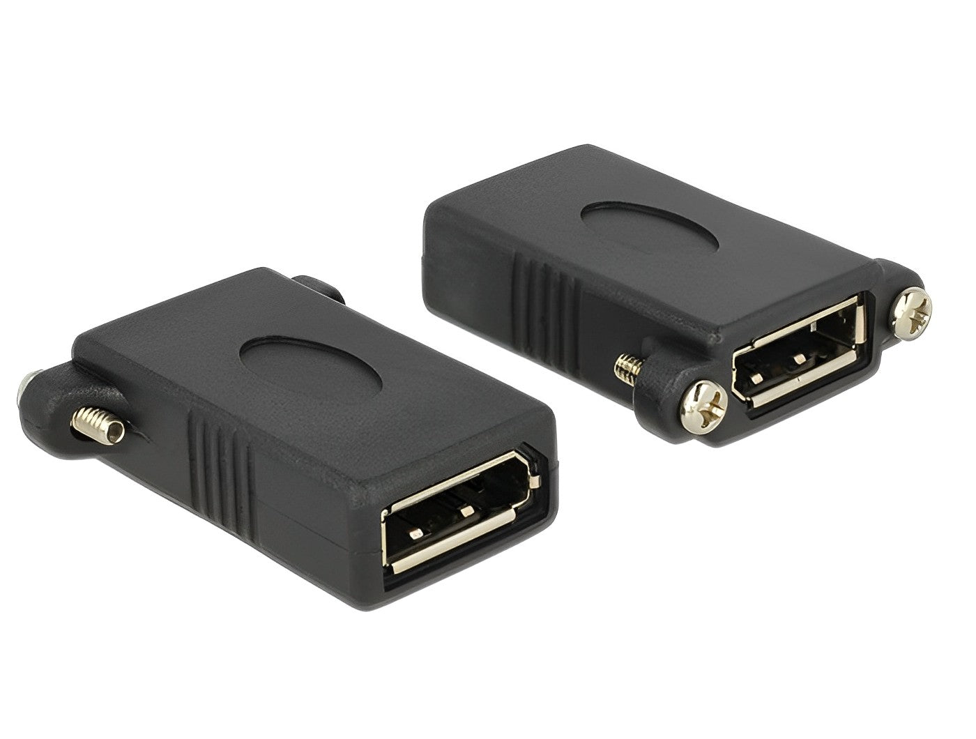 מופה DisplayPort לפאנל נ/נ עם מרחק בין הברגים 27 מ"מ - delock.israel