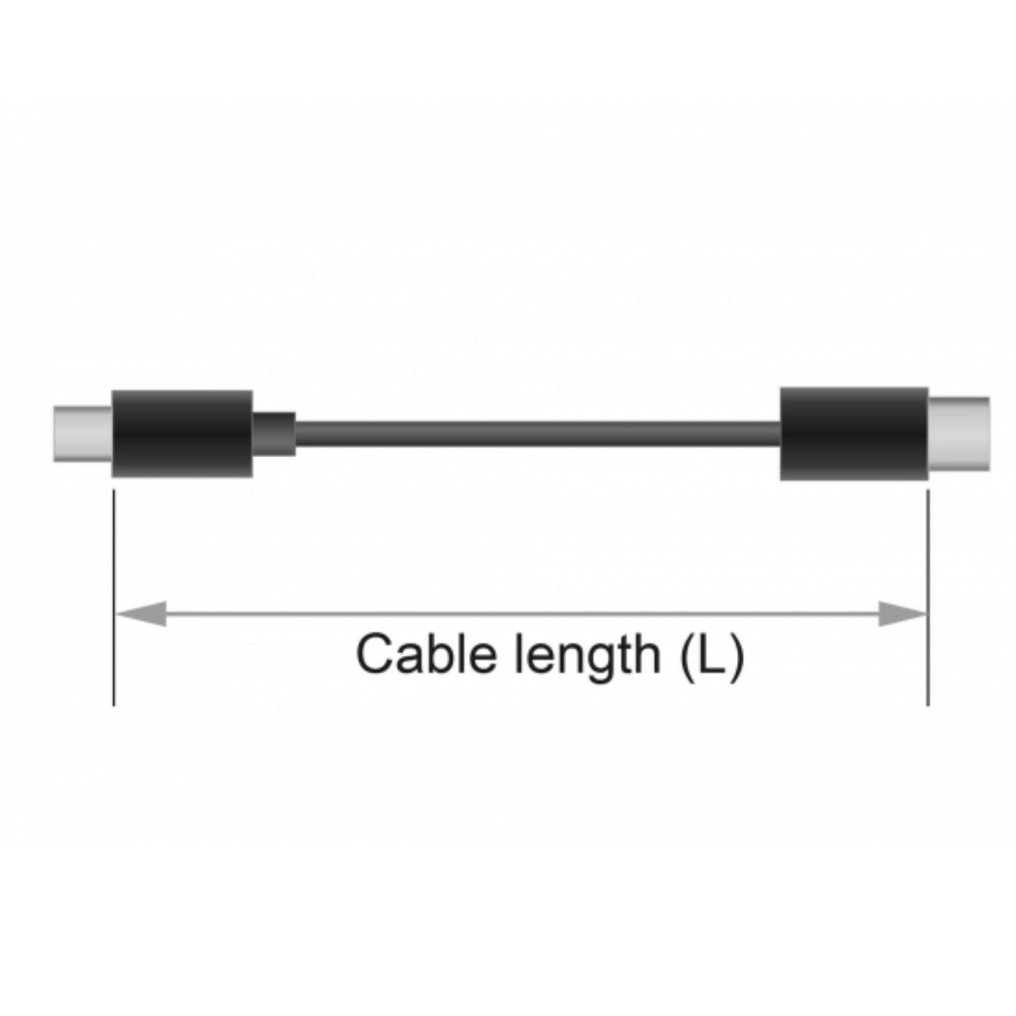 אנטנה כלל כיוונית DAB+ 0 dBi מחבר F plug לקליטת שידור רדיו דיגיטלי עם בסיס מגנטי - delock.israel