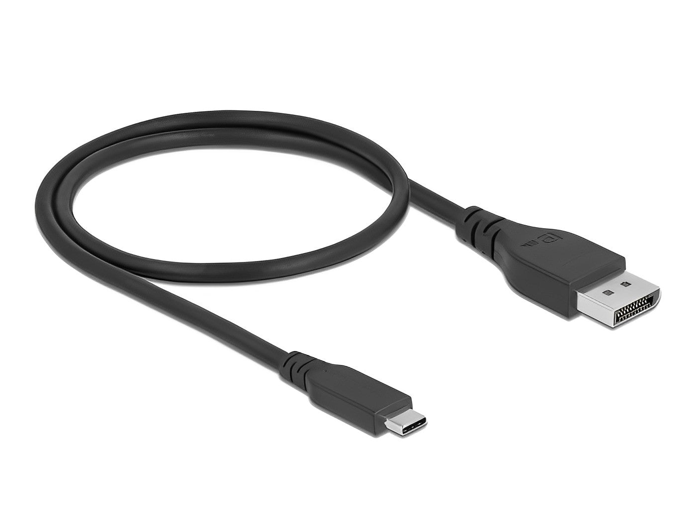 כבל תצוגה דו - כיווני תקע USB-C לתקע DisplayPort 8K תומך 60 הרץ - delock.israel