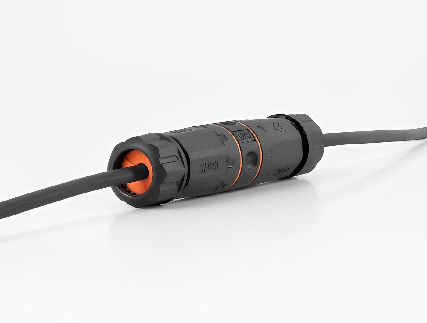 מופה רשת מסוכך Cat.6A STP שקע RJ45 נ/נ עם הגנה מוגברת נגד מים IP68 - delock.israel