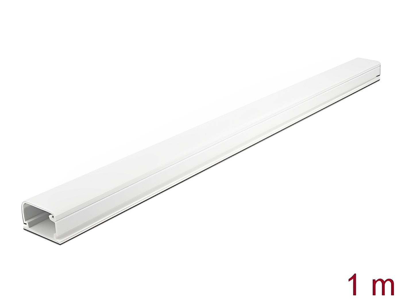 תעלת דריכה לכבלים מרובעת PVC עם פס דבק - delock.israel