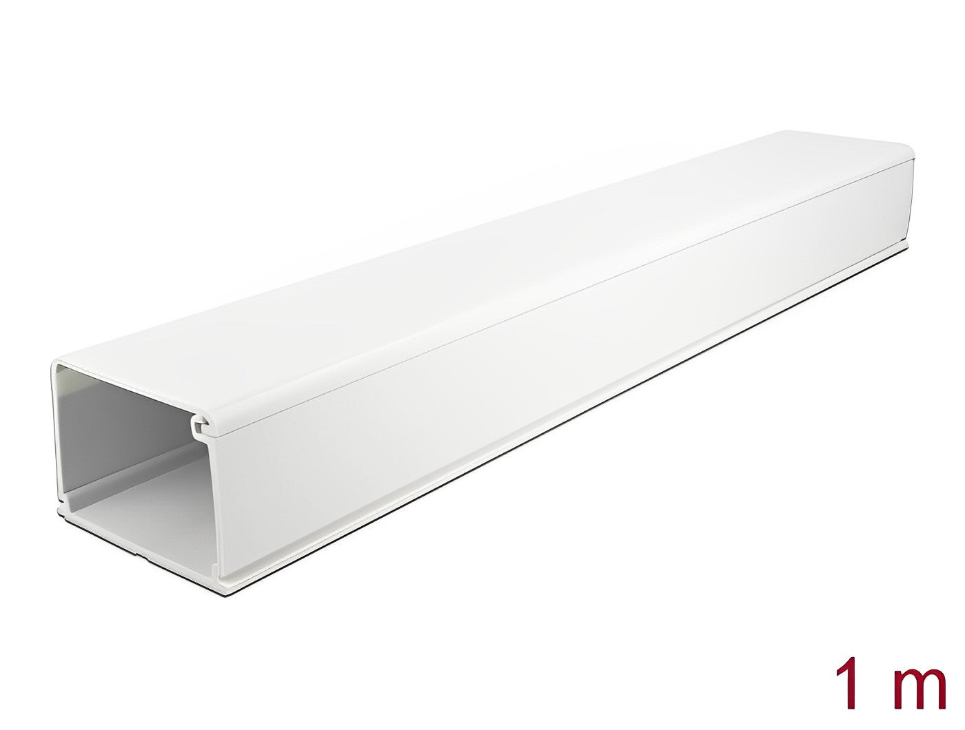תעלת דריכה לכבלים מרובעת PVC עם פס דבק - delock.israel