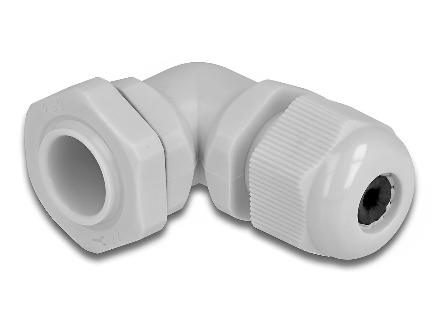 מוביל כבלים PG9 בזווית 90° מוגן IP68 - delock.israel