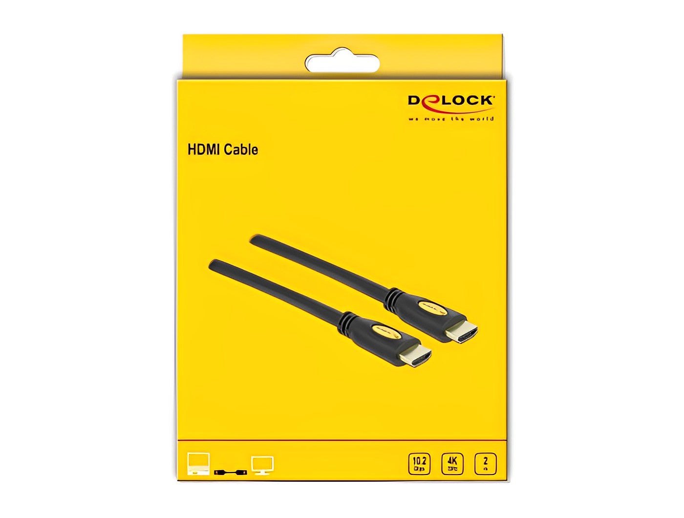 כבל HDMI 4K ז/ז - delock.israel