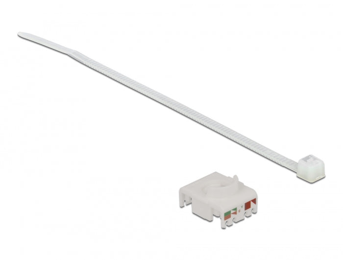 מופה רשת מסוכך Cat.6A שקע RJ45 למחבר LSA להתקנה בקדח עגול 29 מ"מ אטומה נגד מים IP68 - delock.israel