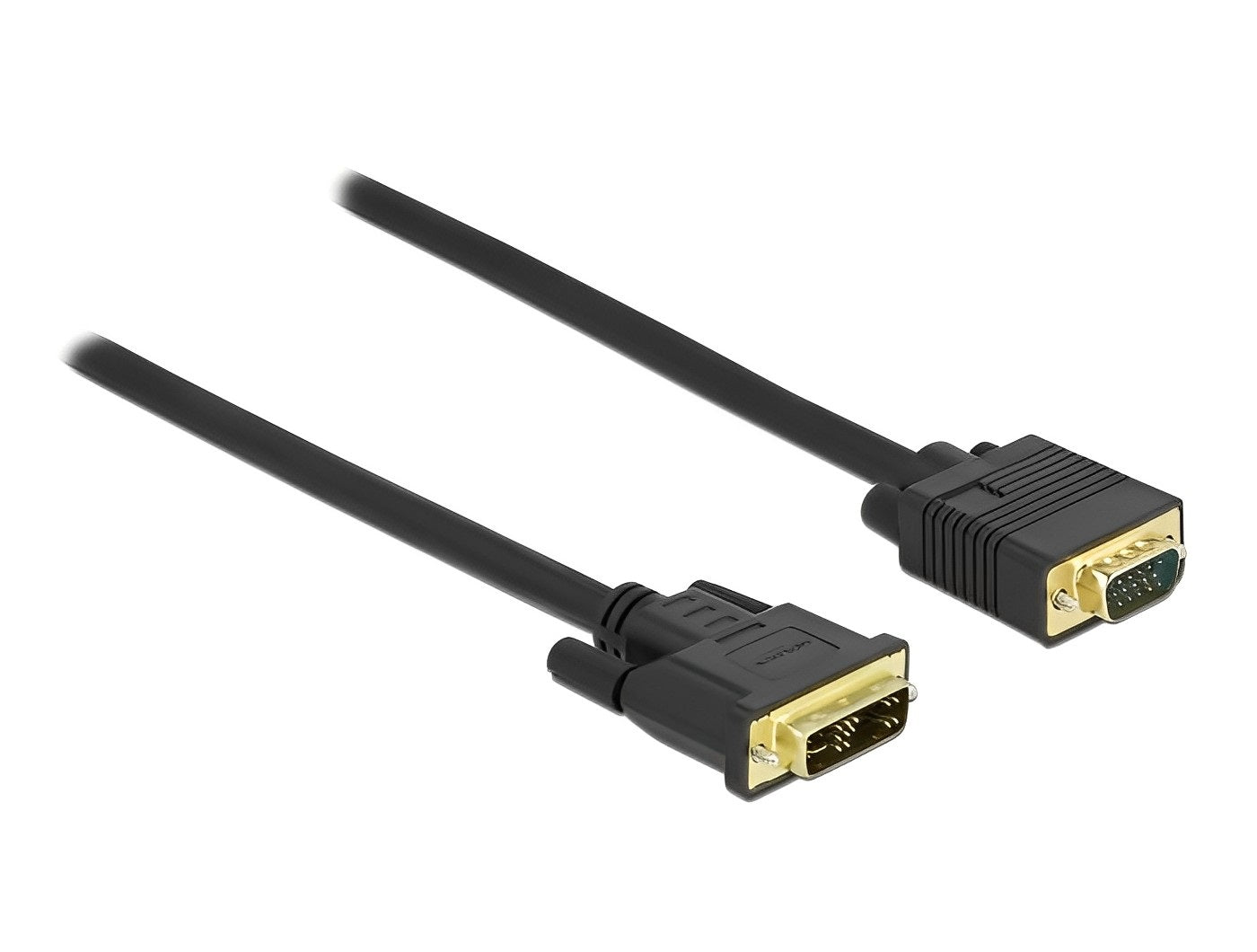 כבל תצוגה תקע VGA לתקע DVI 12+5 - delock.israel