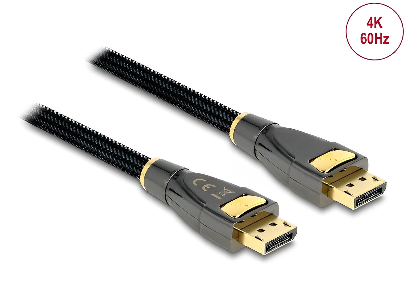 כבל DisplayPort 1.2 4K Premium ז/ז תומך 60 הרץ - delock.israel