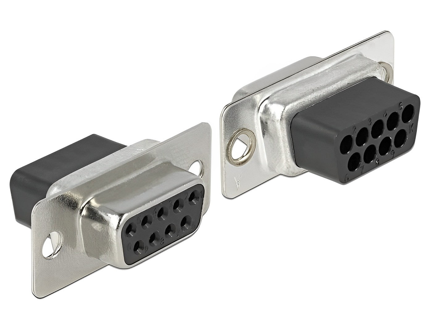 מעביר שקע D-Sub 9 Pin לשקע RJ45 - delock.israel