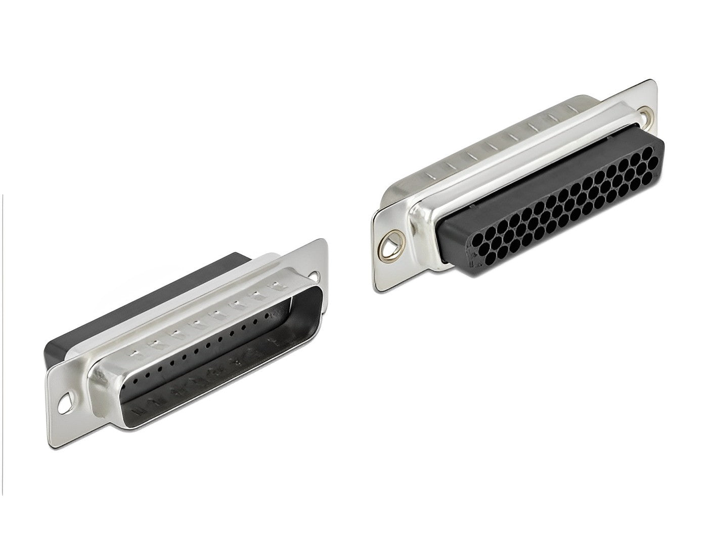מעביר תקע D-Sub HD 44 Pin לשני שקעים RJ45 - delock.israel