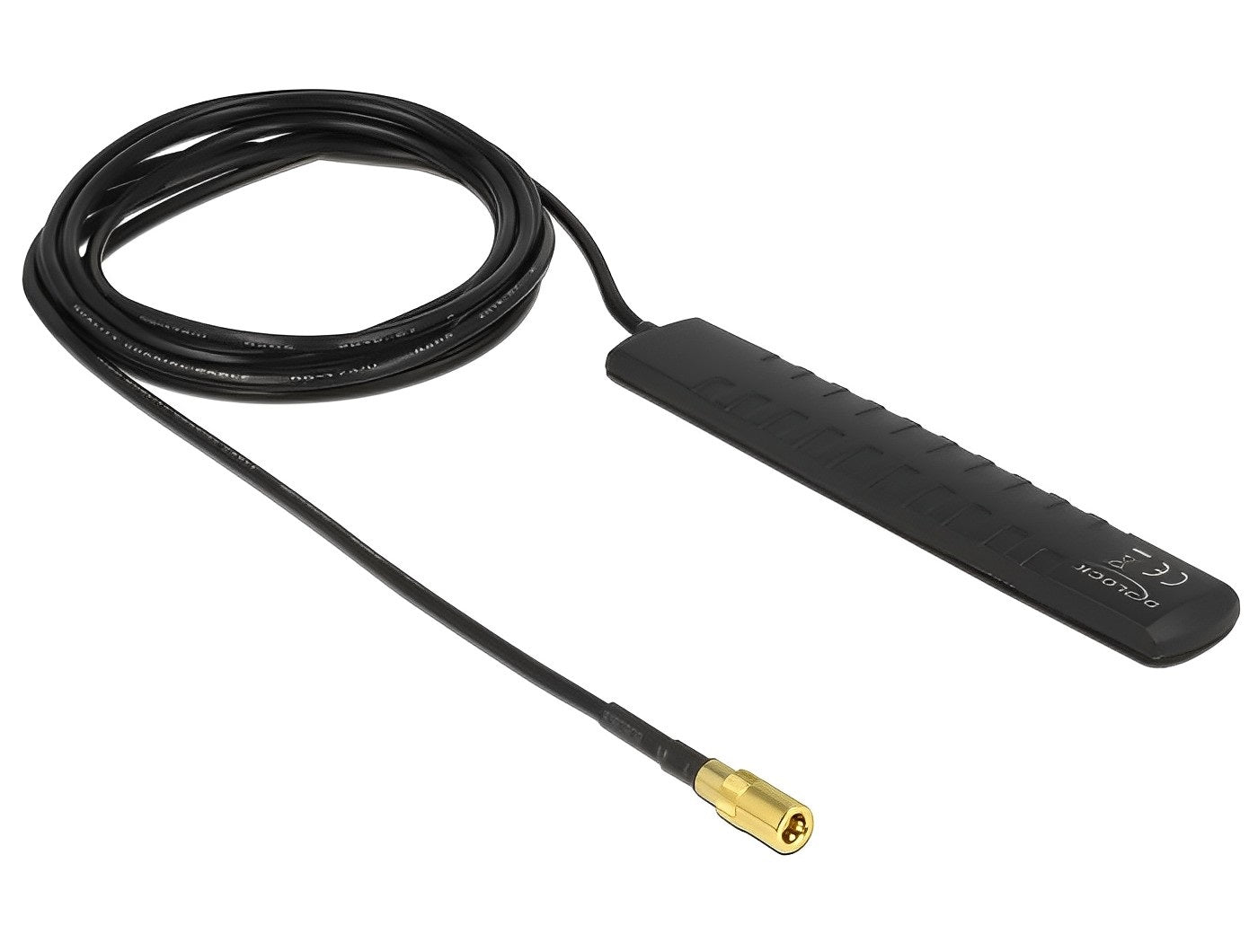 אנטנה אקטיבית כלל כיוונית DAB+ DVB-T2 20 dBi פנימית בהדבקה עצמית מחבר SMB plug - delock.israel