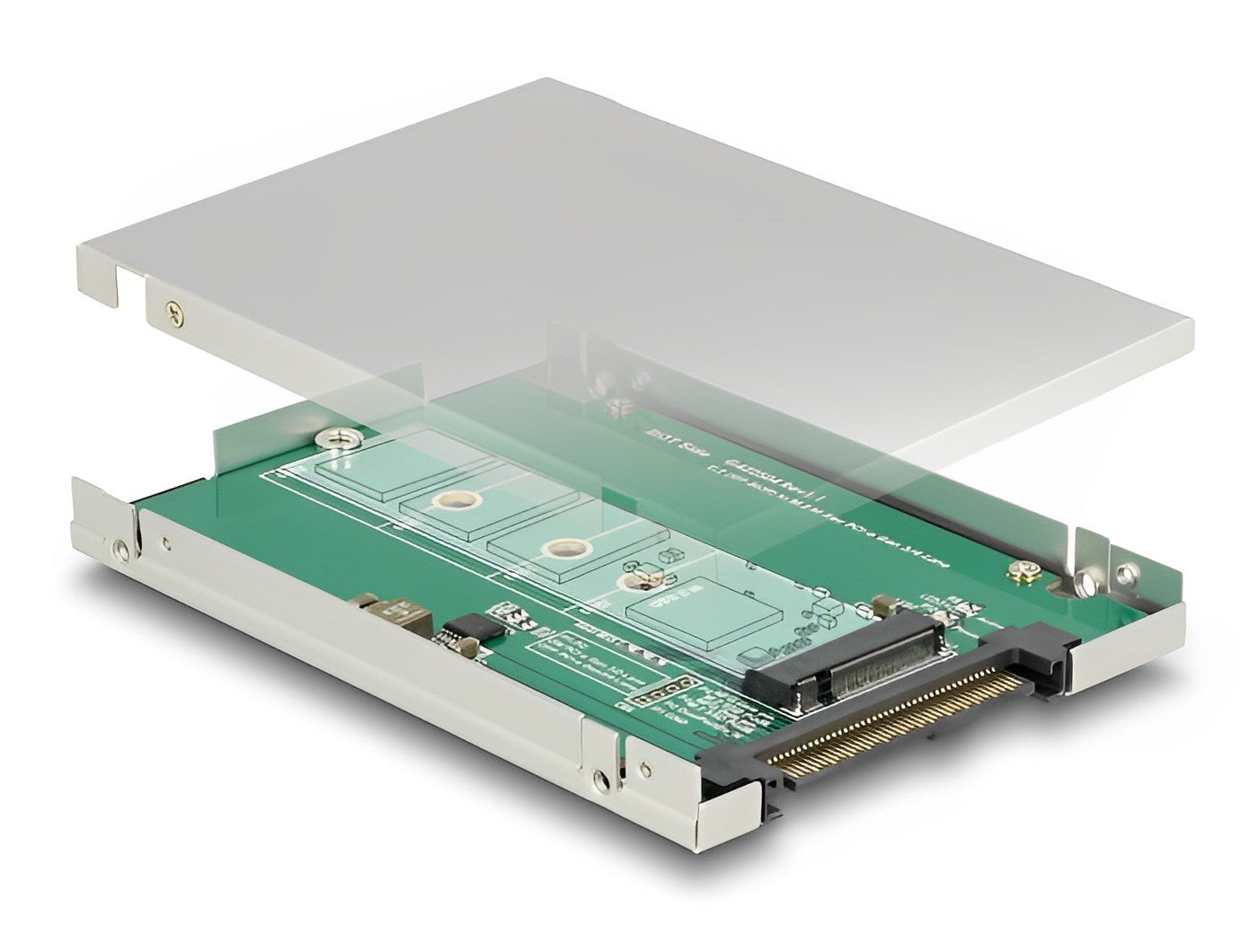 מארז חיצוני U.2 SFF-8639 2.5″ לכונן M.2 PCIe NVMe SSD - delock.israel
