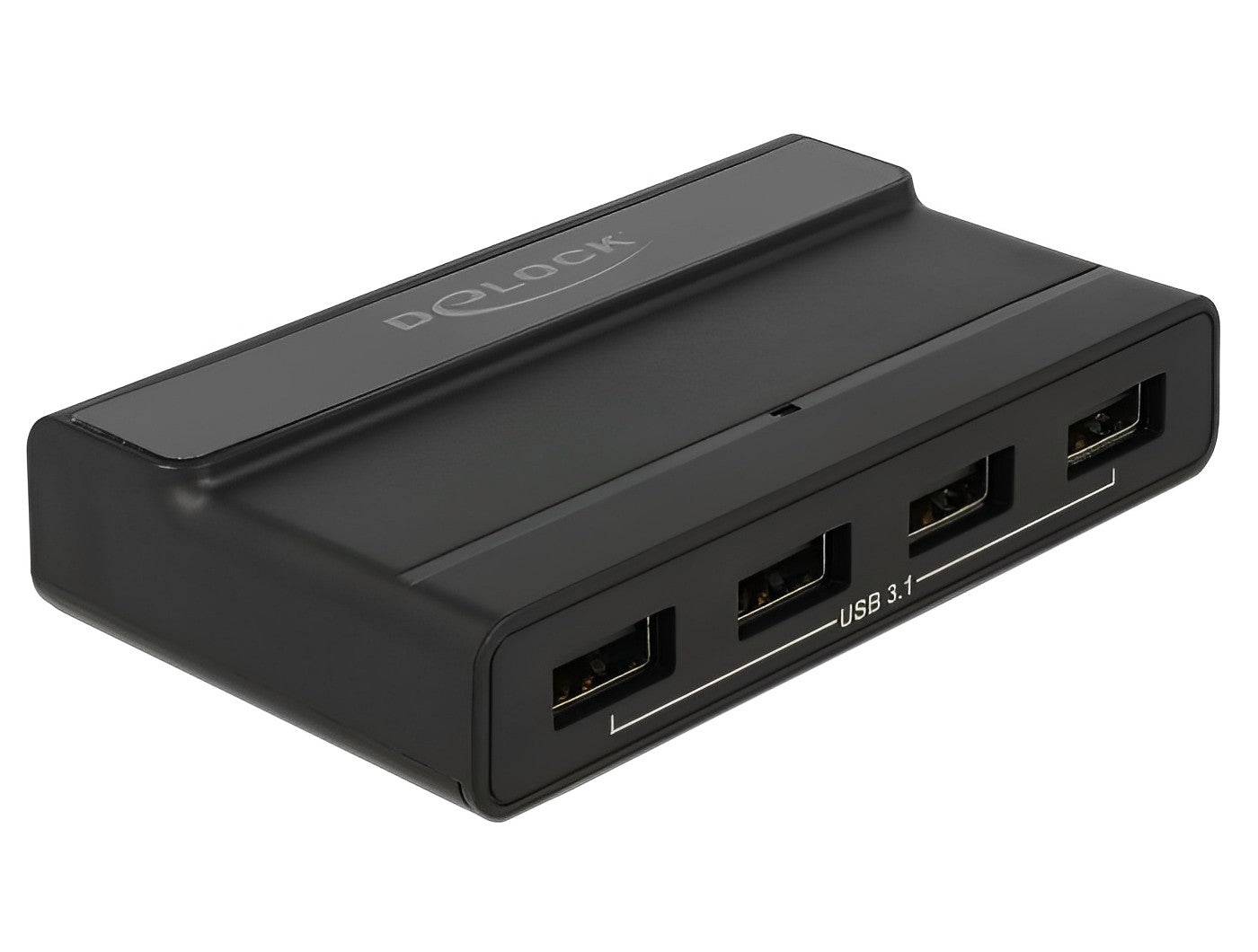 מפצל מקצועי USB-C 3.1 Gen 2 10Gbps אקטיבי עם 4 יציאות USB - delock.israel