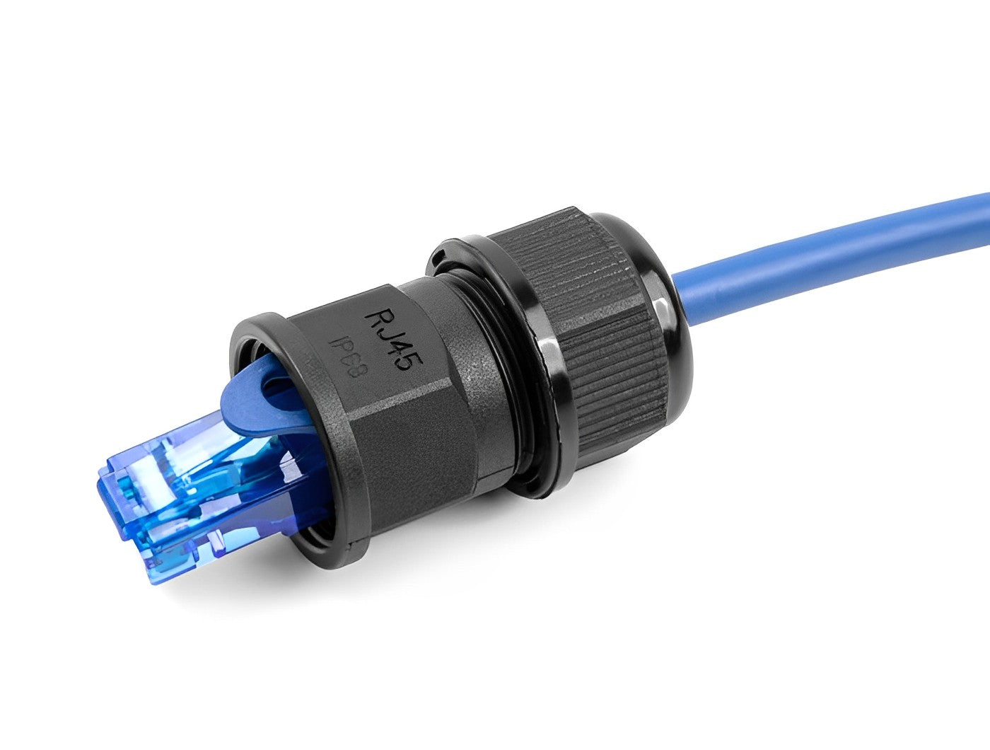 מגן תקע כבל רשת RJ45 אטום נגד מים IP67 - delock.israel
