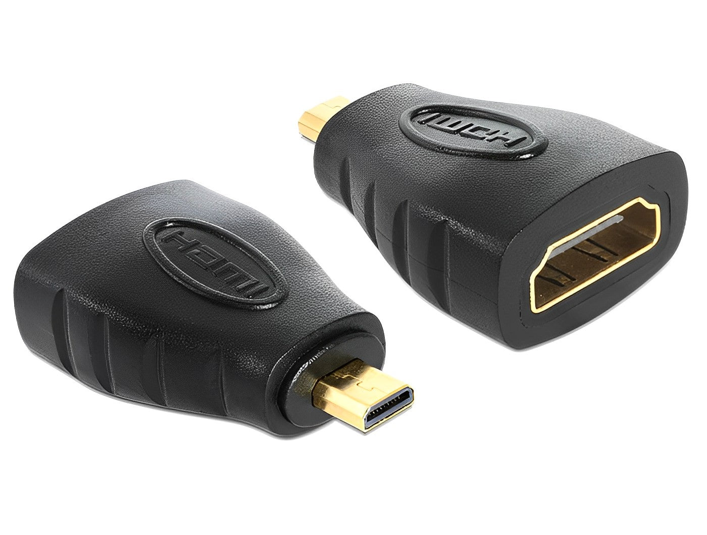מתאם מיקרו HDMI זכר לשקע HDMI - delock.israel
