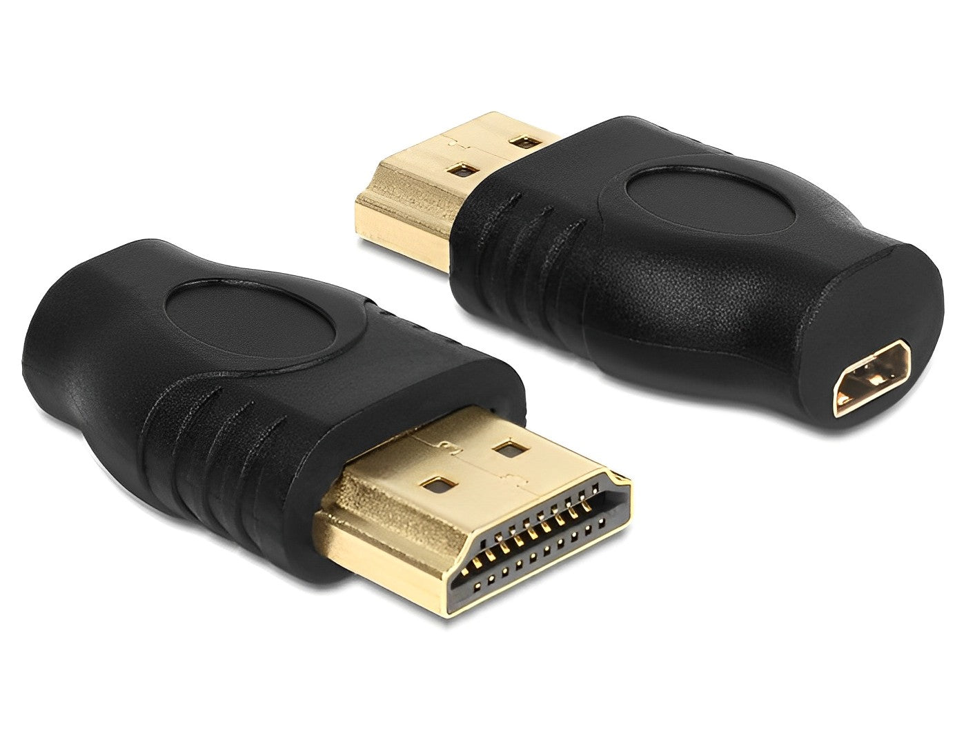 מתאם HDMI זכר לשקע מיקרו HDMI - delock.israel