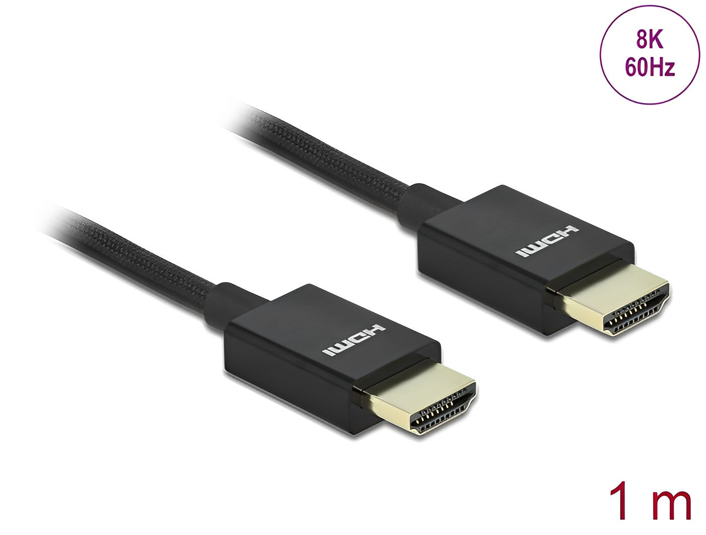 כבל קואקסיאלי HDMI 8K ז/ז תומך 60 הרץ - delock.israel