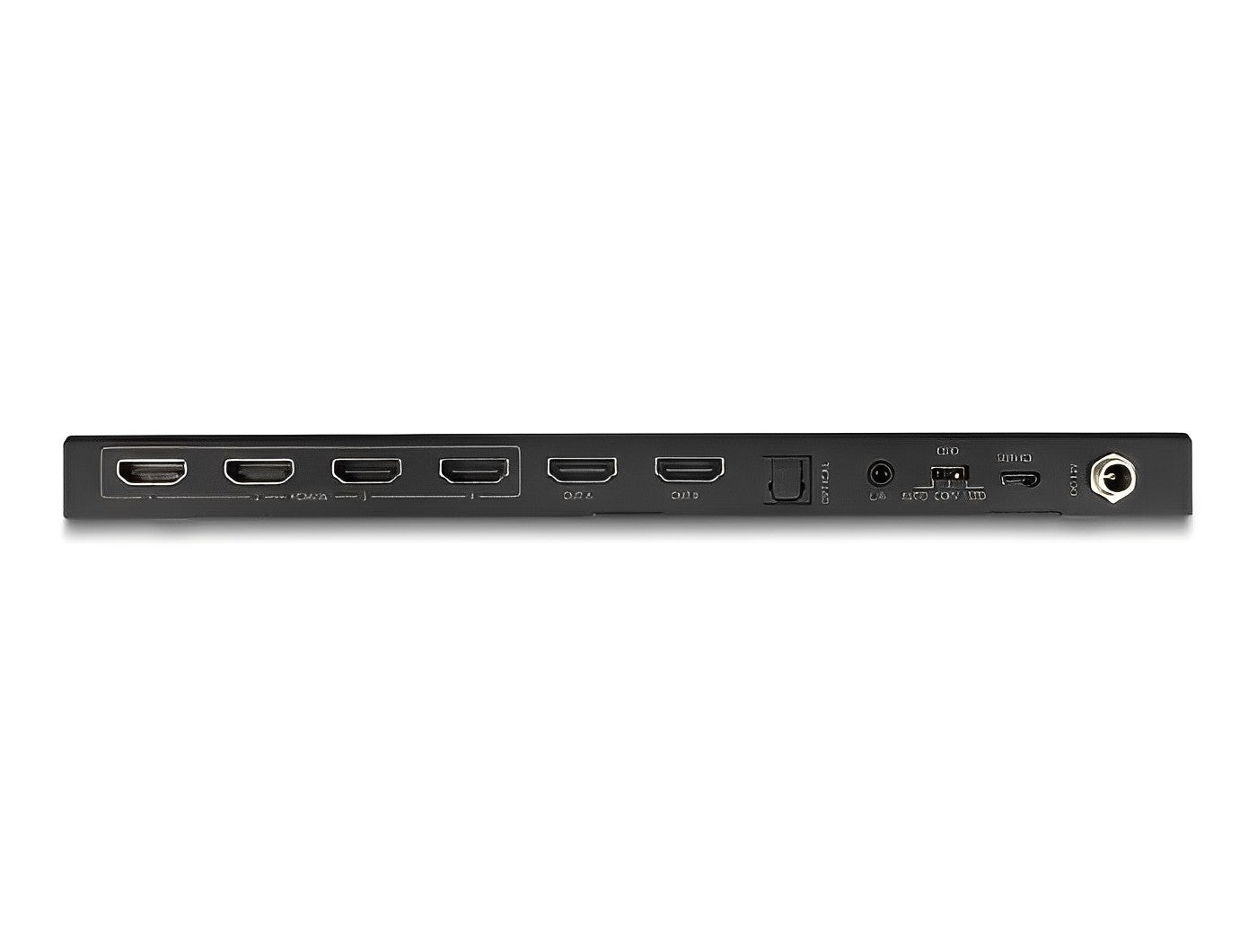 מטריצה HDMI 4K 60 Hz עם 4 כניסות ו-2 יציאות כולל מחלץ אודיו - delock.israel