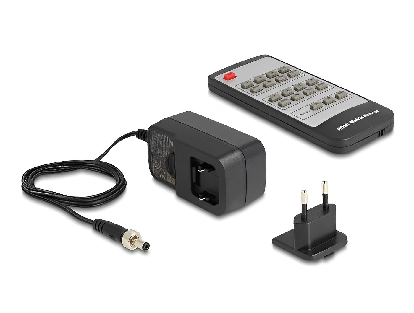 מטריצה HDMI 4K 60 Hz עם 4 כניסות ו-2 יציאות כולל מחלץ אודיו - delock.israel