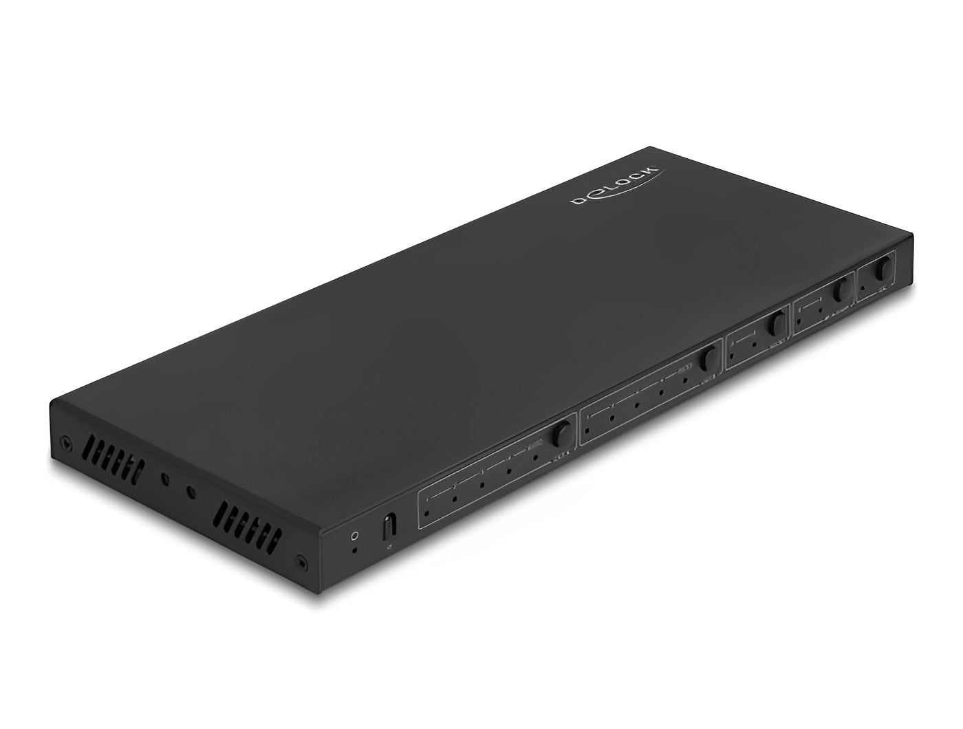 מטריצה HDMI 4K 60 Hz עם 4 כניסות ו-2 יציאות כולל מחלץ אודיו - delock.israel