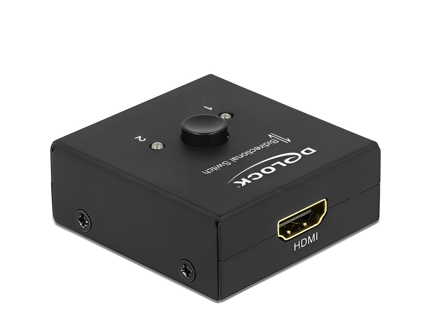 מיתוג מיני דו - כיווני HDMI 4K עם 2 יציאות HDMI-A - delock.israel