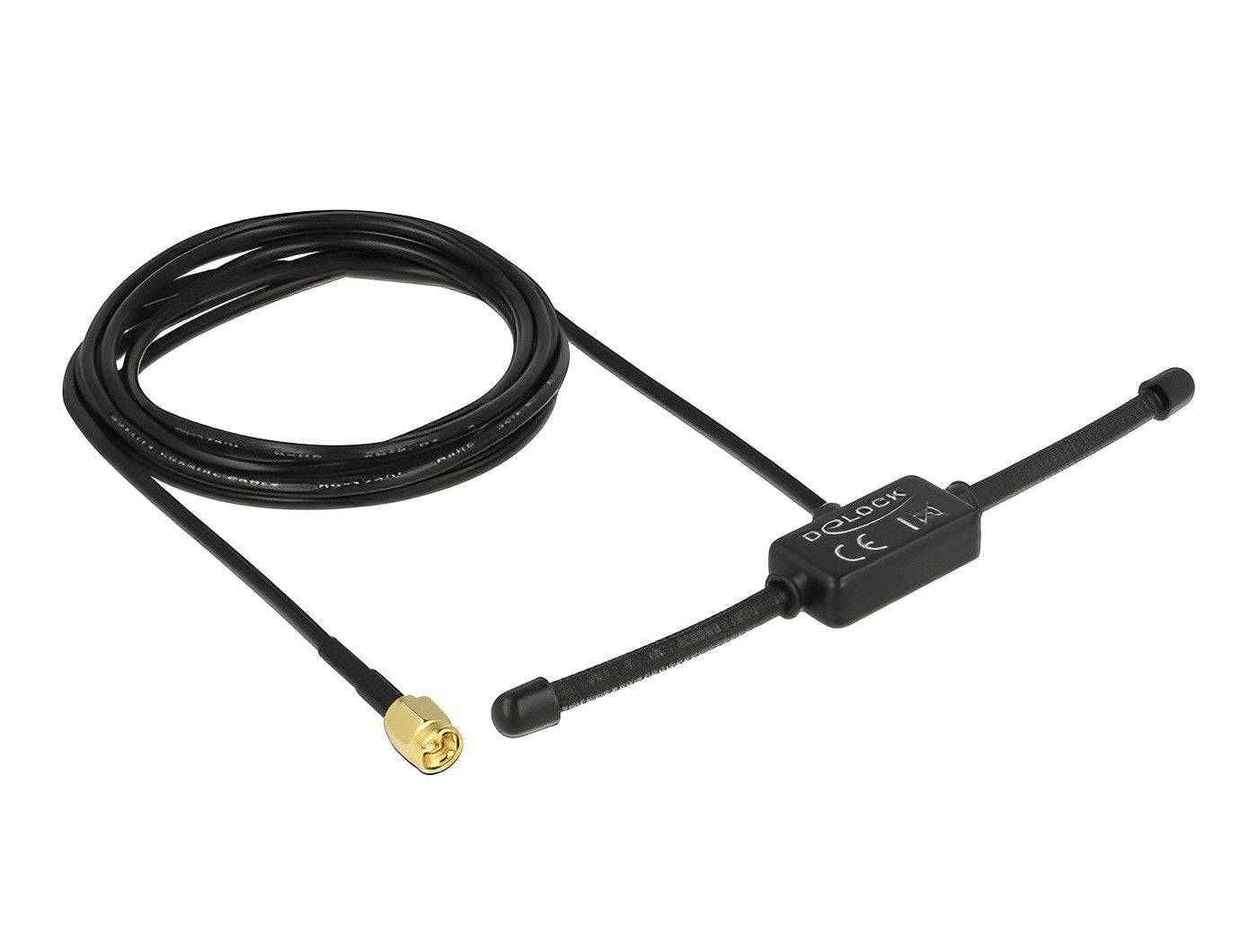 אנטנה כלל כיוונית ISM 433 MHz 3 dBi פנימית בהדבקה עצמית מחבר SMA plug - delock.israel