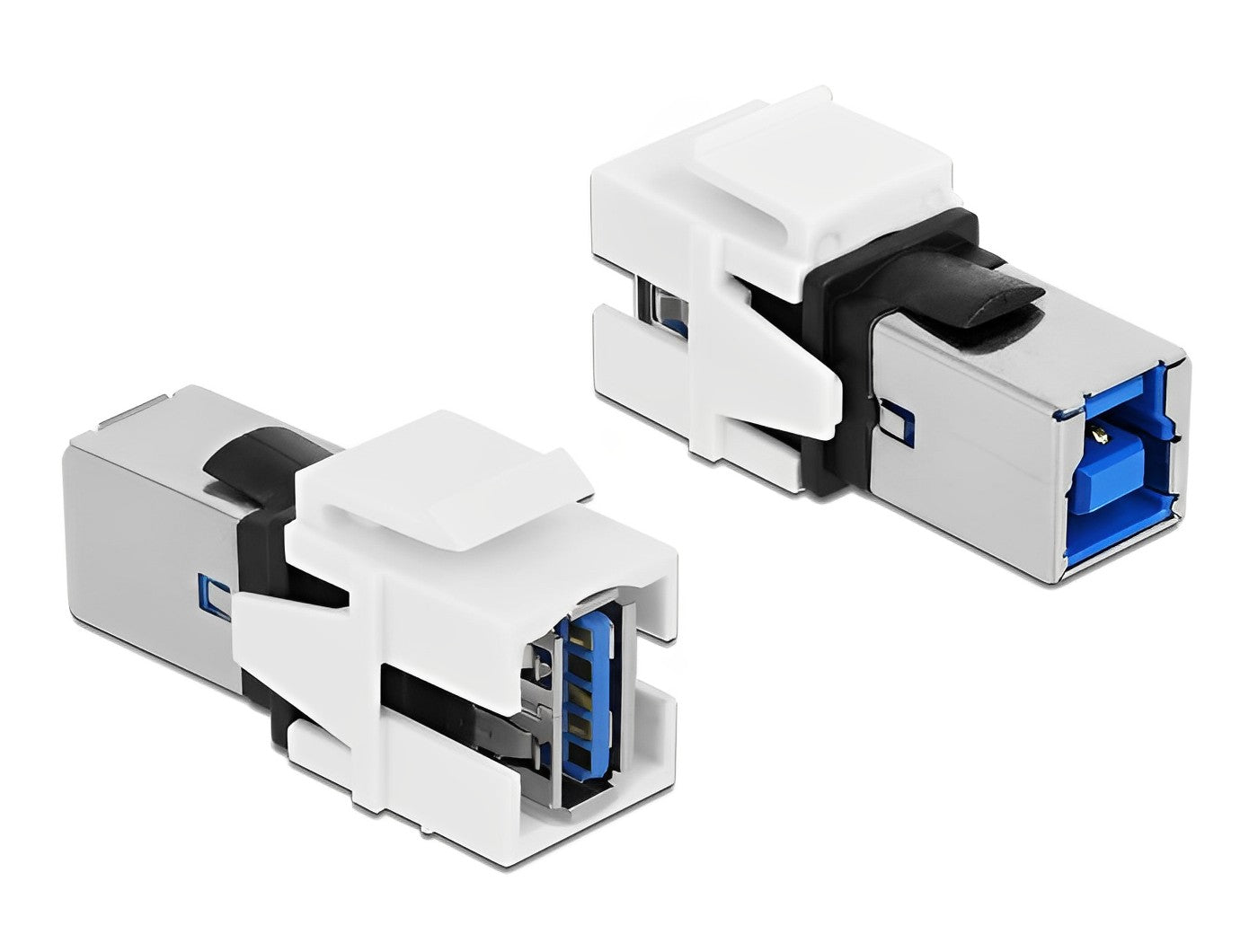 מתאם קיסטון USB 3.0 שקע USB-A לשקע USB-B - delock.israel