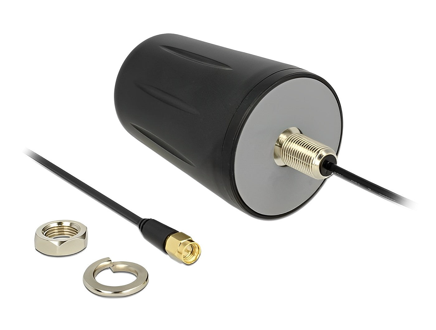 אנטנה כלל כיוונית LoRa 868 MHz 0 dBi חיצונית IP67 עם כבל RG-174 מחבר SMA plug - delock.israel