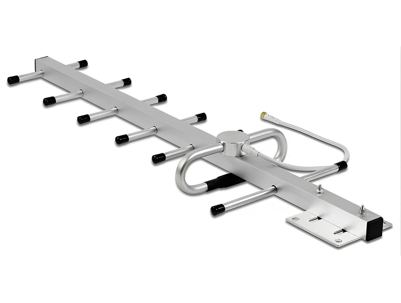 אנטנה Yagi כיוונית LPWAN 806 - 896 MHz 10 dBi חיצונית מחבר SMA plug - delock.israel