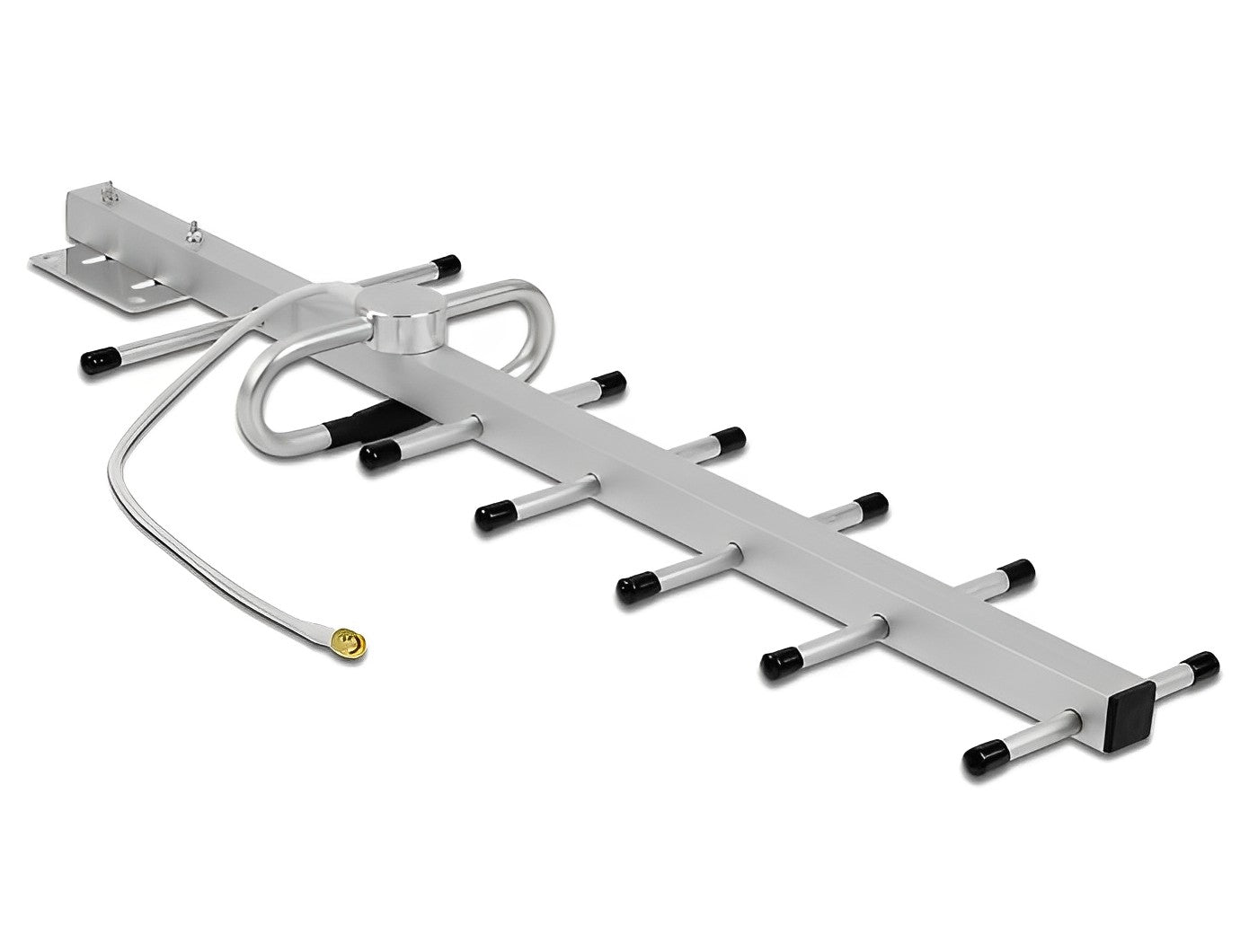 אנטנה Yagi כיוונית LPWAN 806 - 896 MHz 10 dBi חיצונית מחבר SMA plug - delock.israel