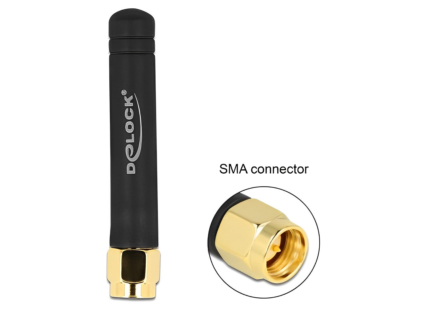 אנטנה כלל כיוונית LPWAN 868 MH 1.6 dBi פנימית מחבר SMA plug - delock.israel