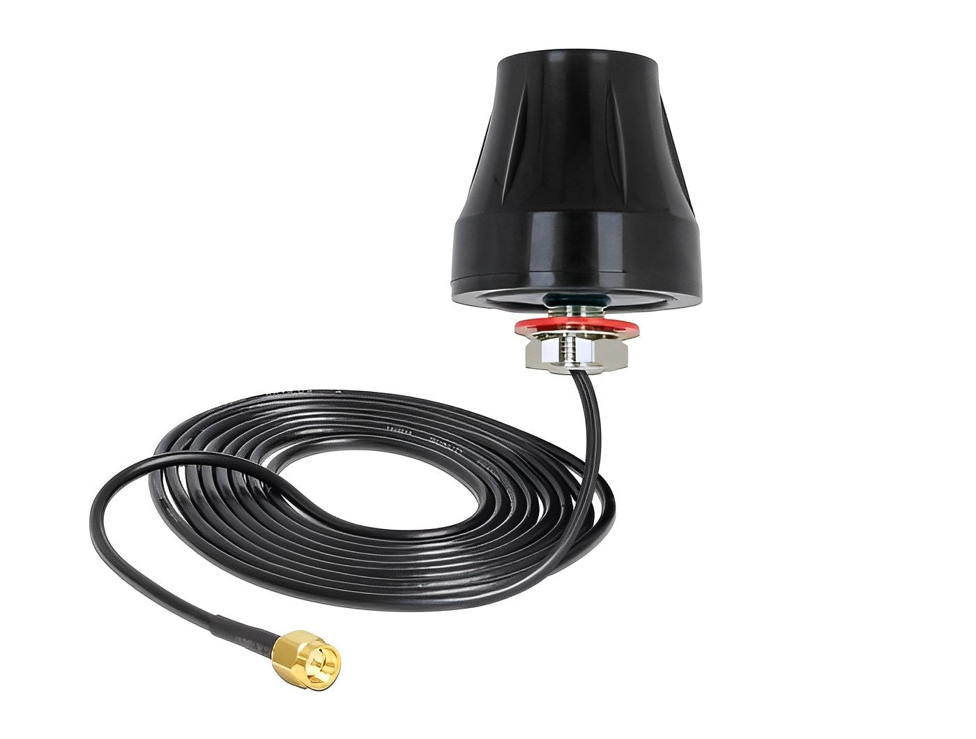 אנטנה כלל כיוונית LTE 2 dBi חיצונית IP67 עם כבל RG-174 מחבר SMA plug - delock.israel
