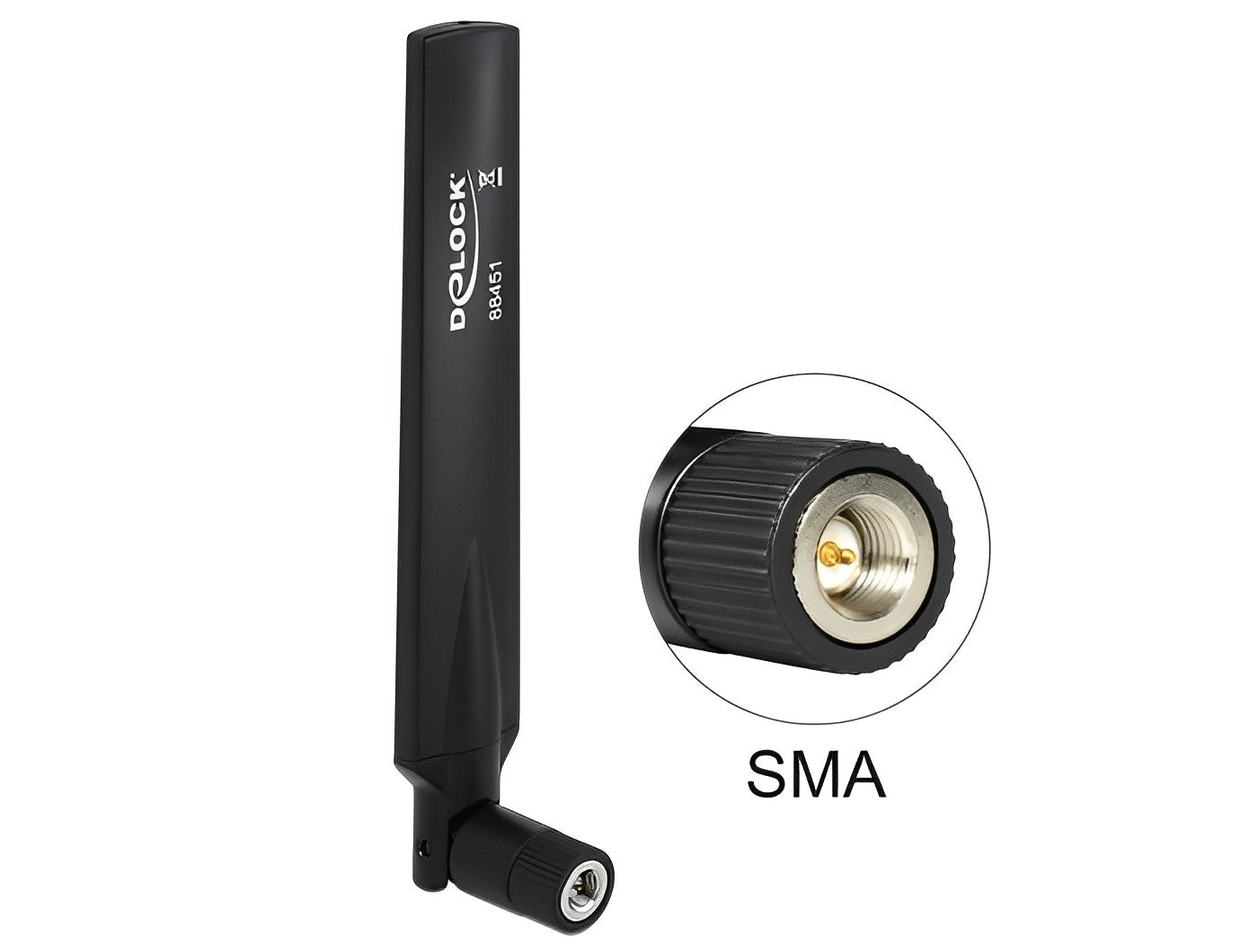 אנטנה כלל כיוונית LTE 1 - 4 dBi פנימית מחבר SMA plug - delock.israel