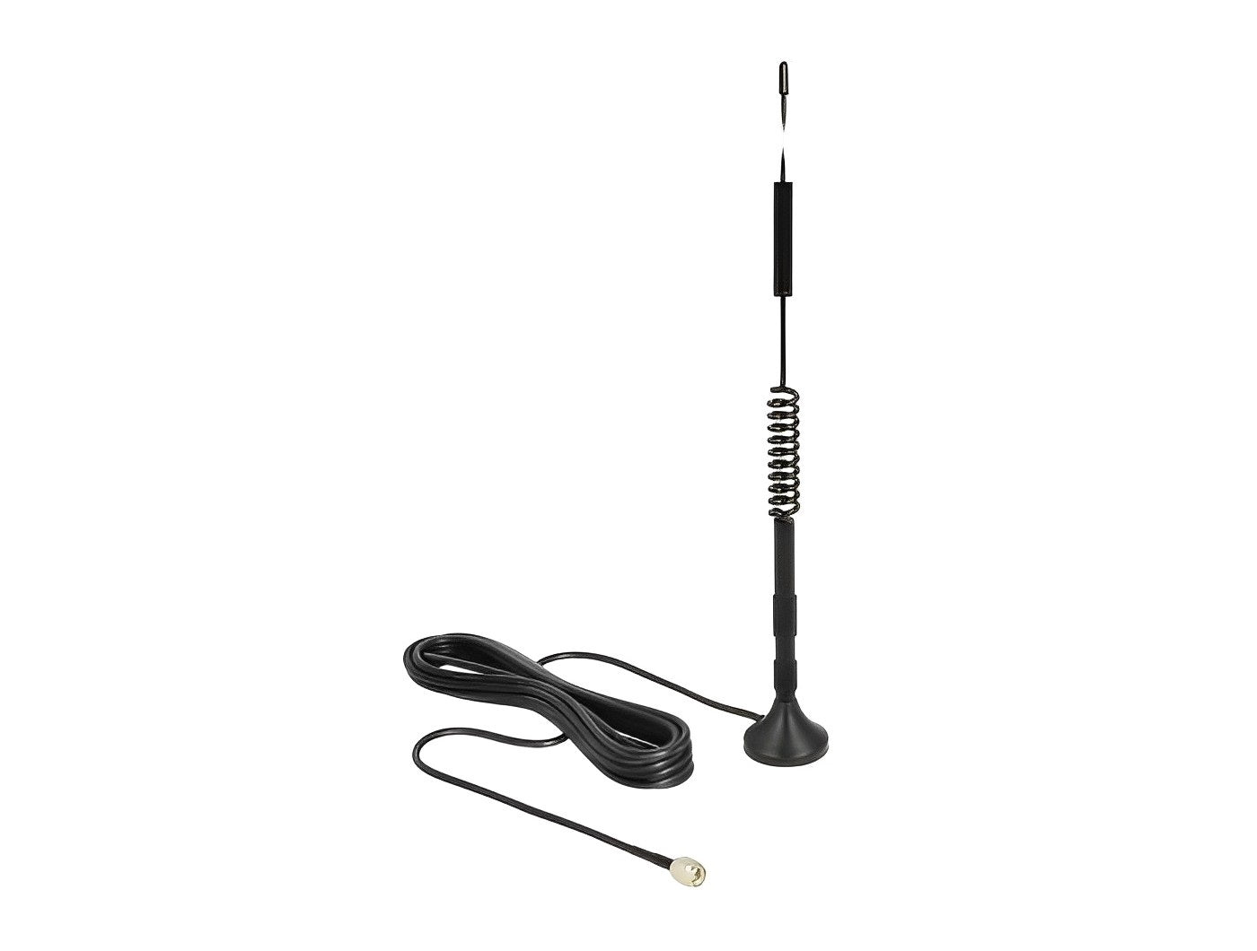 אנטנה כלל כיוונית LTE 5 dBi חיצונית עם בסיס מגנטי מחבר SMA plug - delock.israel