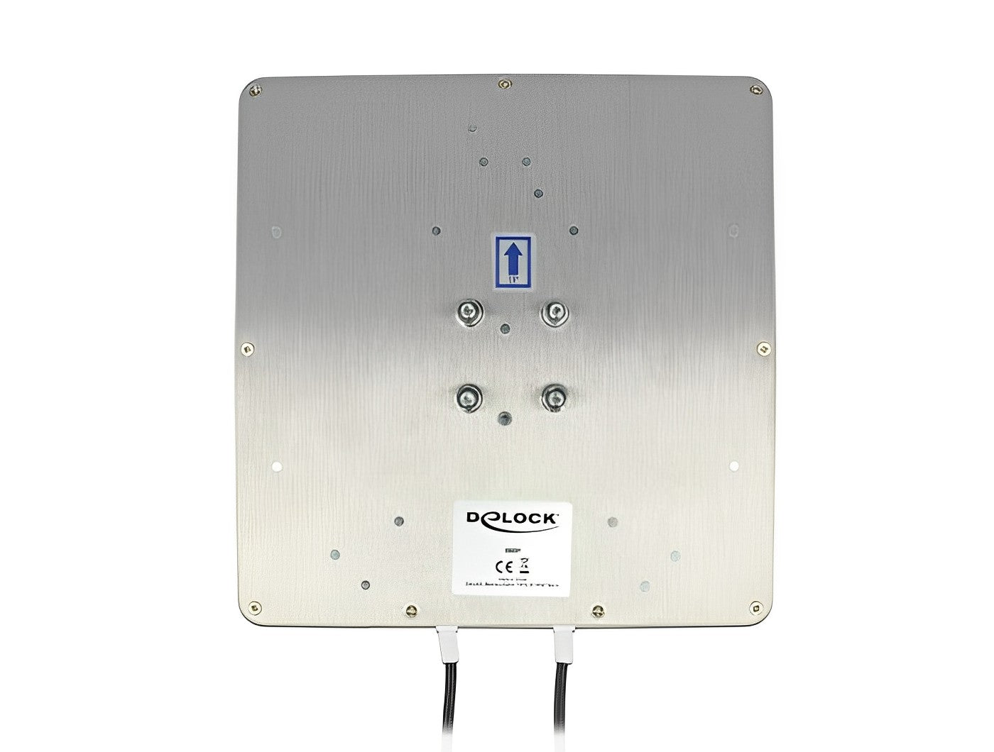 אנטנה כיוונית LTE MIMO 8 dBi חיצונית עם 2 כבלים RG-58 אורך 5 מטר מחברים SMA plug - delock.israel